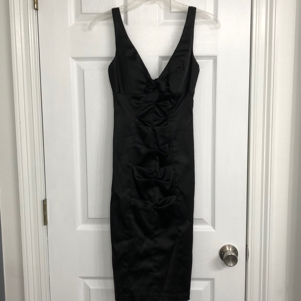Black Cache cocktail dress